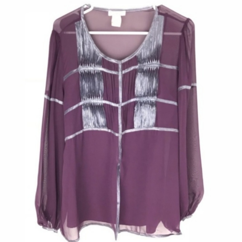 Plum top & camisole